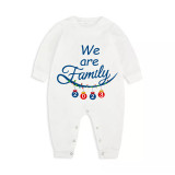 Christmas Matching Family Pajamas Exclusive Design We Are Family 2023 Ornaments Blue Pajamas Set