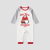 Christmas Matching Family Pajamas Exclusive Design 2023 Our First Christmas Gnomes Pajamas Set