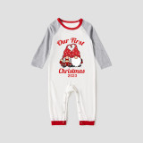 Christmas Matching Family Pajamas Exclusive Design 2023 Our First Christmas Gnomes Pajamas Set