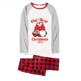 Christmas Matching Family Pajamas Exclusive Design 2023 Our First Christmas Gnomes Pajamas Set