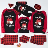 2023 Christmas Matching Family Pajamas Exclusive Design Our First Christmas Couple Gnomes Pajamas Set