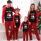 2023 Christmas Matching Family Pajamas Exclusive Design Our First Christmas Couple Gnomes Pajamas Set