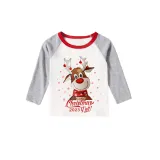 Christmas Matching Family Pajamas 2023 Christmas Y‘all Smile Deer Snowflake Plaids Pajamas Set