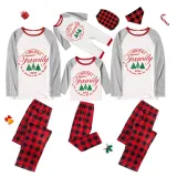 2023 Christmas Matching Family Pajamas Exclusive We Are Family Wreath Xmas Tree Gray Pajamas Set
