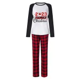 Christmas Matching Family Pajamas 2023 Family Christmas Hat Red Pajamas Set