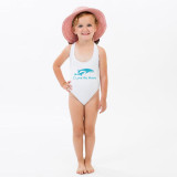 Mommy and Me Bathing Suits Whale I Love My Mama Mini Flower Shoulder Backless Swimsuits