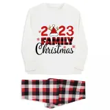 Christmas Matching Family Pajamas 2023 Family Christmas Hat Red Pajamas Set