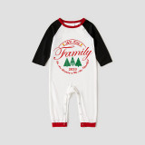 2023 Christmas Matching Family Pajamas Exclusive We Are Family Wreath Xmas Tree Multicolor Pajamas Set
