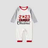 Christmas Matching Family Pajamas 2023 Family Christmas Hat Red Pajamas Set