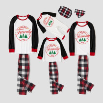 2023 Christmas Matching Family Pajamas Exclusive We Are Family Wreath Xmas Tree Multicolor Pajamas Set