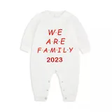 2023 Christmas Matching Family Pajamas Exclusive We Are Family White Pajamas Set