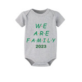 2023 Christmas Matching Family Pajamas Exclusive We Are Family Green Short Pajamas Set