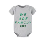 2023 Christmas Matching Family Pajamas Exclusive We Are Family Green Short Pajamas Set