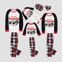 2023 Christmas Matching Family Pajamas Christmas Exclusive Design We are Family Polar Bear Multicolor Pajamas Set