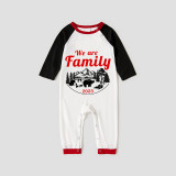 2023 Christmas Matching Family Pajamas Christmas Exclusive Design We are Family Polar Bear Multicolor Pajamas Set