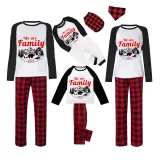 2023 Christmas Matching Family Pajamas Christmas Exclusive Design We are Family Polar Bear Red Pajamas Set