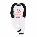 2023 Christmas Matching Family Pajamas Exclusive We Are Family Red Short Pajamas Set