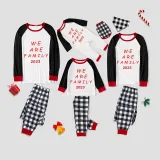 2023 Christmas Matching Family Pajamas Exclusive We Are Family White Pajamas Set