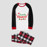 2023 Christmas Matching Family Pajamas Exclusive Design Antler Hat Family Christmas Multicolor Pajamas Set