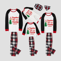2023 Christmas Matching Family Pajamas Exclusive Family Together Flying Reindeer Multicolor Pajamas Set