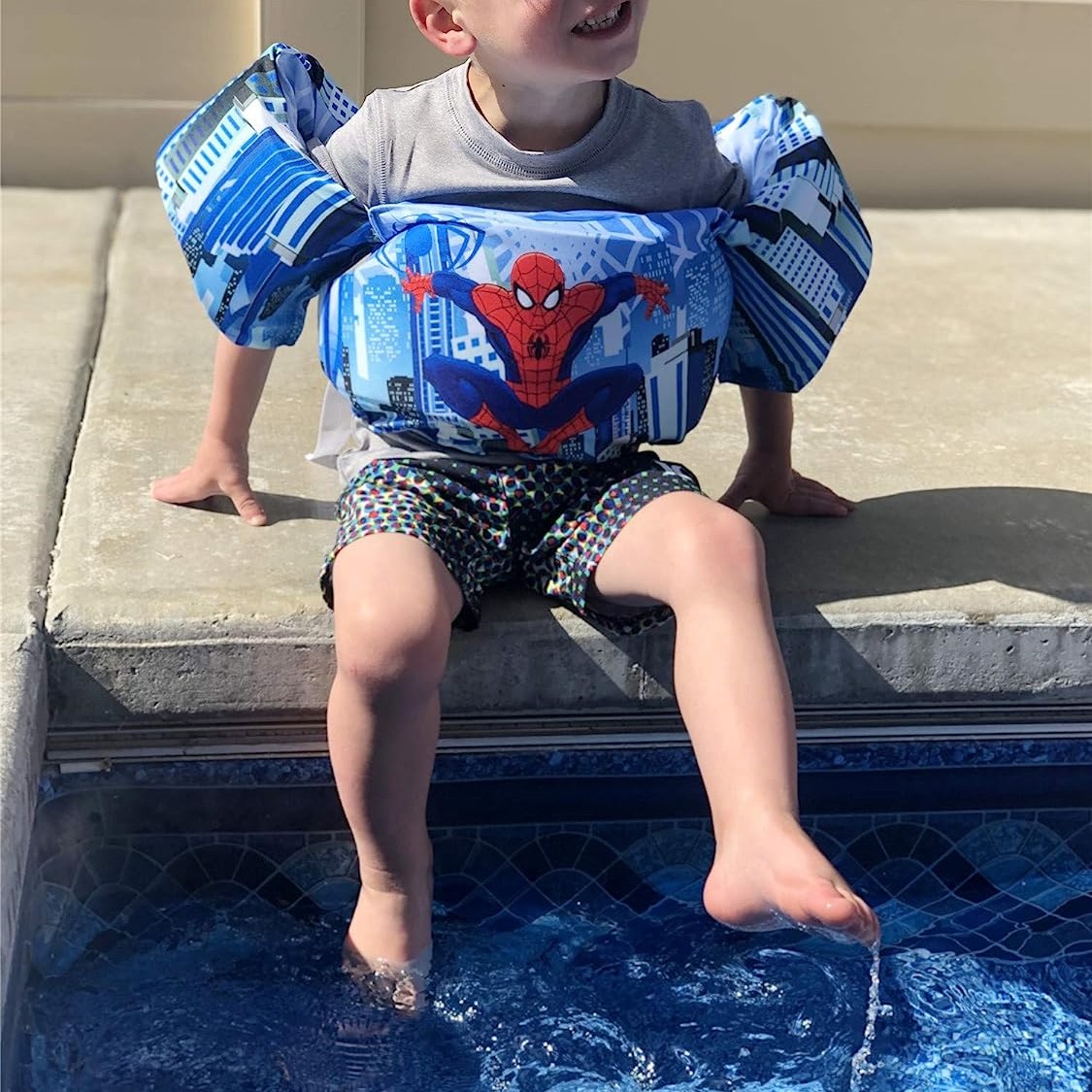 Toddler Kids Swim Vest with Arm Wings Floats Life Jacket