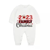 Christmas Matching Family Pajamas 2023 Family Christmas Hat Red Pajamas Set