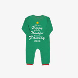 Christmas Matching Family Pajamas We Are Happy Thanksful Family 2023 Pajamas Set
