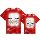 Mommy and Me Matching Clothing Top I Got It From My Mama Tie Dyed Family T-shirts