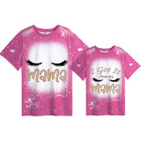 Mommy and Me Matching Clothing Top I Got It From My Mama Tie Dyed Family T-shirts