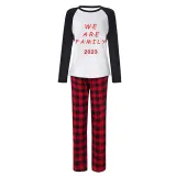 2023 Christmas Matching Family Pajamas Exclusive We Are Family Red Short Pajamas Set