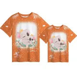 Mommy and Me Matching Clothing Top Koala Mama Mini Tie Dyed Family T-shirts