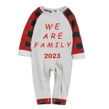 2023 Christmas Matching Family Pajamas Exclusive We Are Family White Pajamas Set
