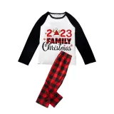 Christmas Matching Family Pajamas 2023 Family Christmas Hat Red Pajamas Set