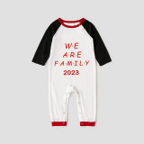 2023 Christmas Matching Family Pajamas Exclusive We Are Family Multicolor Pajamas Set