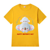 Happy Mother's Day Woman T-shirts Heart Koala T-shirts