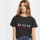 Happy Mother's Day Woman T-shirts Butterflies T-shirts