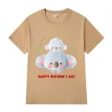 Happy Mother's Day Woman T-shirts Heart Koala T-shirts