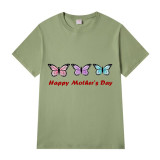 Happy Mother's Day Woman T-shirts Butterflies T-shirts
