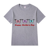 Happy Mother's Day Woman T-shirts Butterflies T-shirts