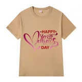 Happy Mother's Day Woman T-shirts Love Slogan T-shirts
