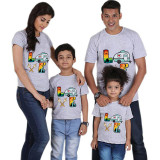Family Matching T-shirts Camping Love Family T-shirts