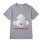 Happy Mother's Day Woman T-shirts Heart Koala T-shirts