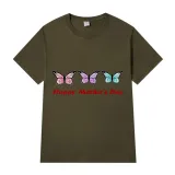 Happy Mother's Day Woman T-shirts Butterflies T-shirts