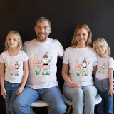 Family Matching T-shirts Camping Love Gnomies Family T-shirts