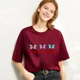 Happy Mother's Day Woman T-shirts Butterflies T-shirts