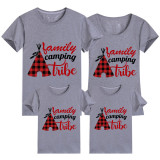 Family Matching T-shirts Family Camping Tribe Family T-shirts