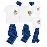 Family Matching Pajamas Camping 2023 White Pajamas Set