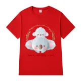 Happy Mother's Day Woman T-shirts Heart Koala T-shirts