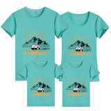 Family Matching T-shirts Happy Camper Caravan Family T-shirts