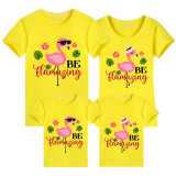 Family Matching Clothing Top Be Flamazing Flamingo Family T-shirts